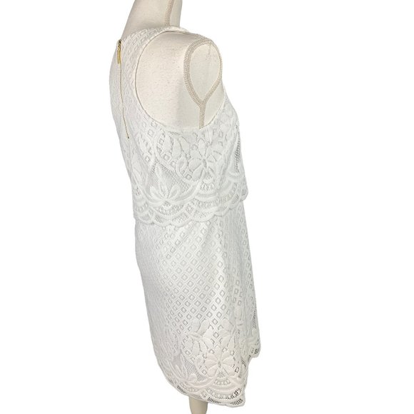 Lilly Pulitzer Stelle Lace Tank Dress White Size S - Picture 7 of 14